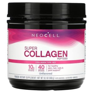 Супер колагенові пептиди, Super Collagen Peptides, Neocell, без смаку, 400 г