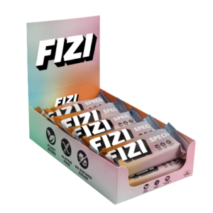 FIZI Protein Bar Special Box – 10x45g Raspberry Matcha