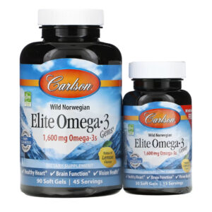 Elite Omega-3 Gems – 90+30 softgels