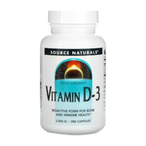 Vitamin D-3 2000 IU – 200 caps (До 02.24)