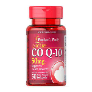 Q-SORB™ Co Q-10 50mg – 50 softgels
