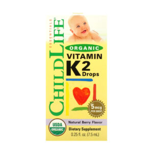 Organic Vitamin K2 Liquid – 7.5ml Natural Berry