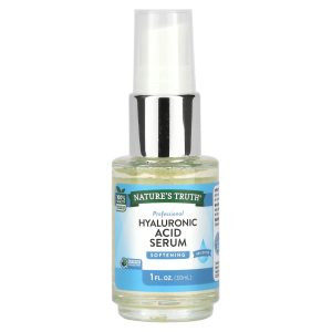 Сироватка для обличчя з гіалуроновою кислотою, Hyaluronic Acid Serum, Nature’s Truth, без запаху, 30 мл