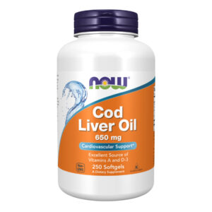Cod Liver Oil 650mg – 250 sgels