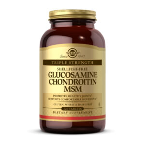 Triple Strength Glucosamine Chondroitin MSM – 120 tabs