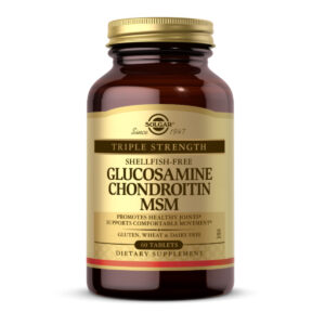 Triple Strength Glucosamine Chondroitin MSM – 60 tabs