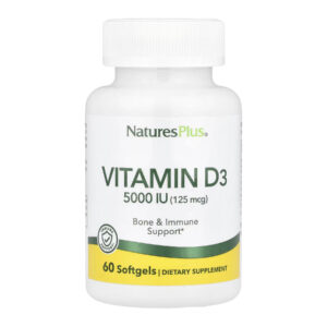 Vitamin D3 5000 IU – 60 softgels