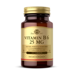 Vitamin B6 25mg – 100 tabs