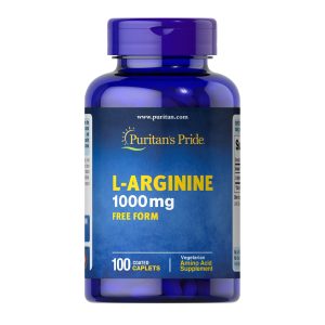 L-Arginine 1000 mg – 100 Capsules