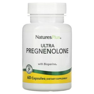 Прегненолон Ультра, Ultra Pregnenolone, Nature’s Plus, 60 капсул