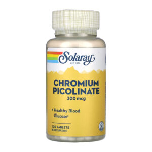 Chromium Picolinate 200mcg – 100 tabs