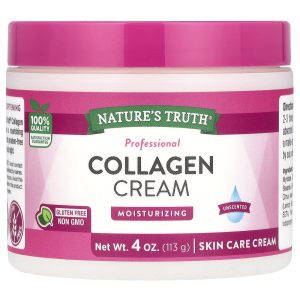 Крем із колагеном, Collagen Cream, Nature’s Truth, без запаху, 113 г