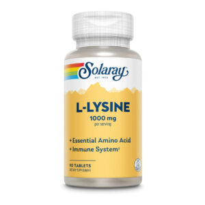 L-Lysine Free Form 1000mg – 90 tabs