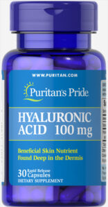 Гіалуронова кислота, Hyaluronic Acid, Puritan’s Pride, 100 мг, 30 капсул