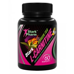 Stark L-Carnitine/Green Tea Extract 600mg – 60caps