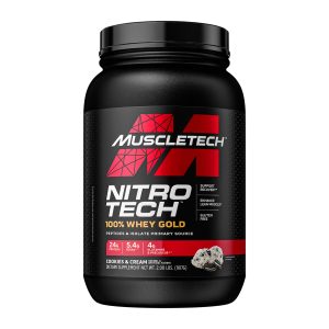 Nitro Tech 100% Whey Gold – 908g French Vanilla Cream