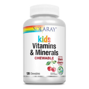 Kids Vitamins & Minerals – 120 chewables Black Cherry