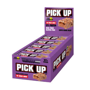 PickUp Crispies – 20x45g Caramel Walnut