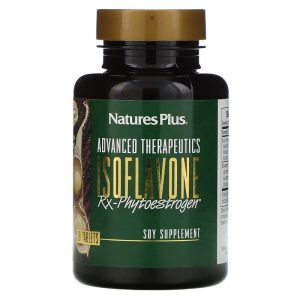 Соєві ізофлавони, Isoflavone Rx-Phytoestrogen, Nature’s Plus, Advanced Therapeutics, 30 таблеток